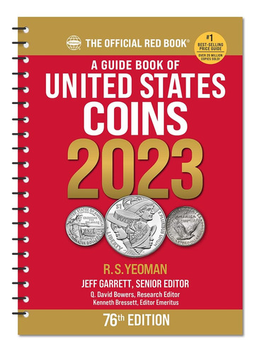 Libro A Guide Book Of Us Coins 2023 - Edición Inglés