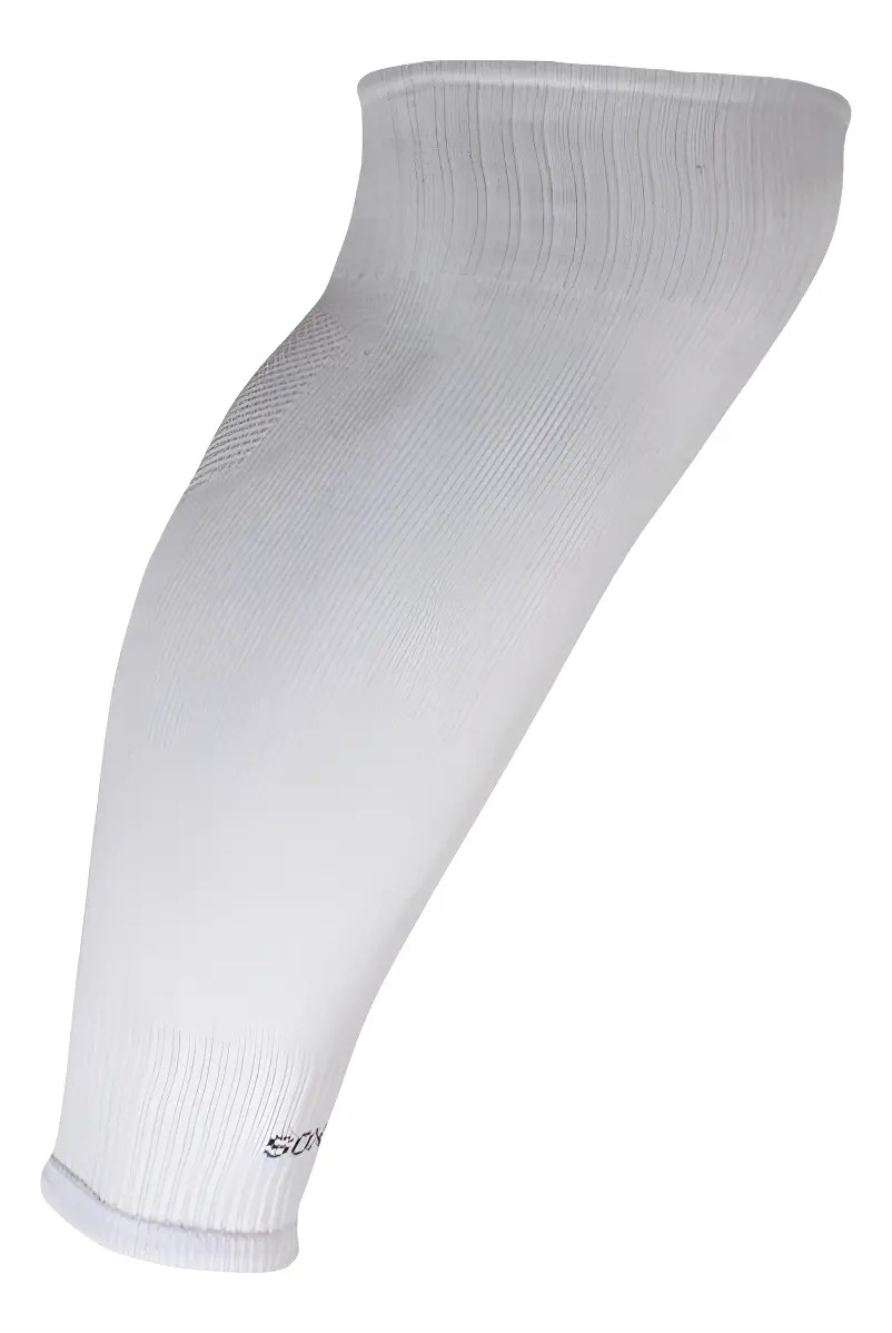 Pantorrillera Deportiva Sox Compresion Running Fitness Color Blanco Talle M (38-40)