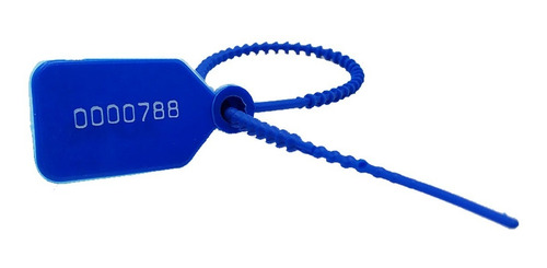 Imagen 2 de 10 de Precintos Cola De Ratón 25cm Numerados X1000 Oferta Dw