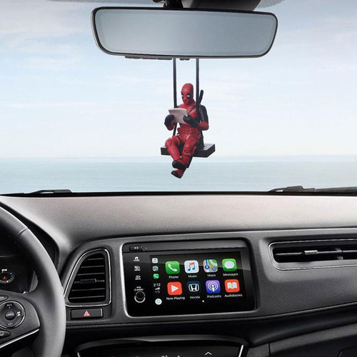 Pf Deadpool Accesorio Colgante For Espejo Retrovisor De