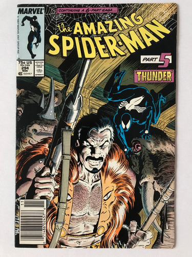 Amazing Spiderman #294 Marvel Comics 1987 Kraven Last Hunt