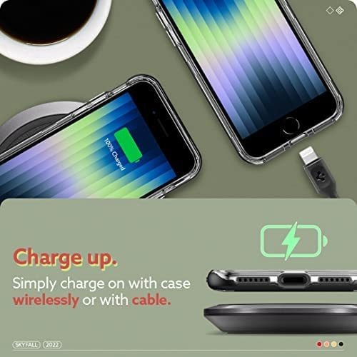 Imagen 7 de 7 de Funda Caseology Skyfall Para iPhone Se2020/8/7 Black