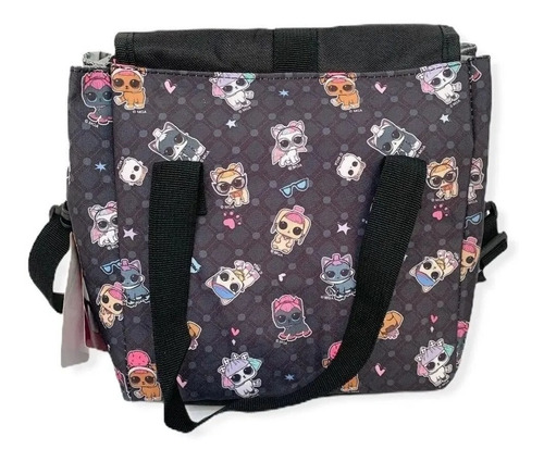 Imagem 9 de 10 de Mochila Escolar Rodinha Alça Estampada Pets Lol G Lancheira