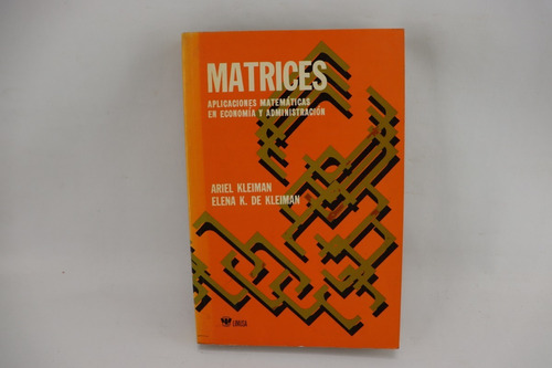 L6133 Ariel Kleiman -- Matrices