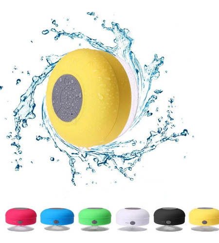 Parlante Bafle Para Ducha Bluetooth Resiste Agua