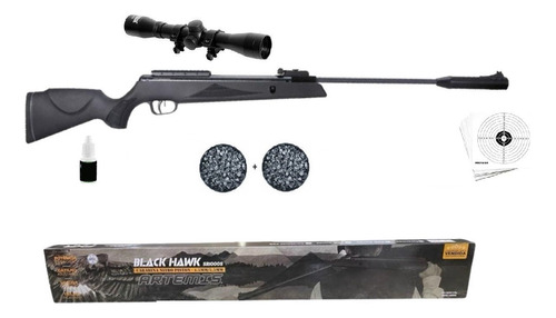 Carabina De Pressão Black Hawk Artemis Gas Ram 70kg 5.5mm