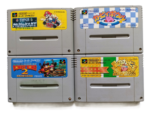 Juegos Snes Para La Consola Super Famicom (Usado)
