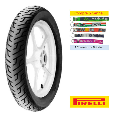 Neumático trasero Cbx 200 Strada Pirelli Mt 65 100/90-18 para uso S/c