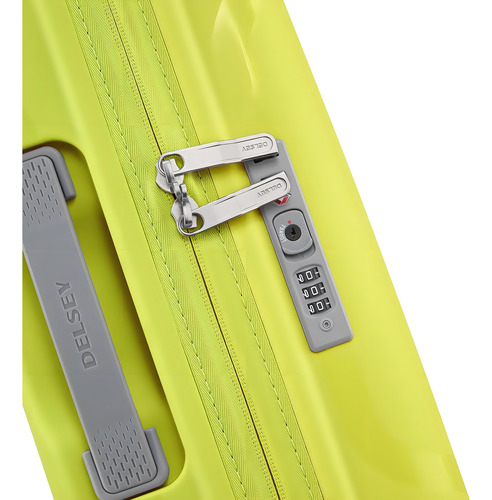 Maleta De Viaje Delsey Rígida Clavel 24'', Limón, Expandible