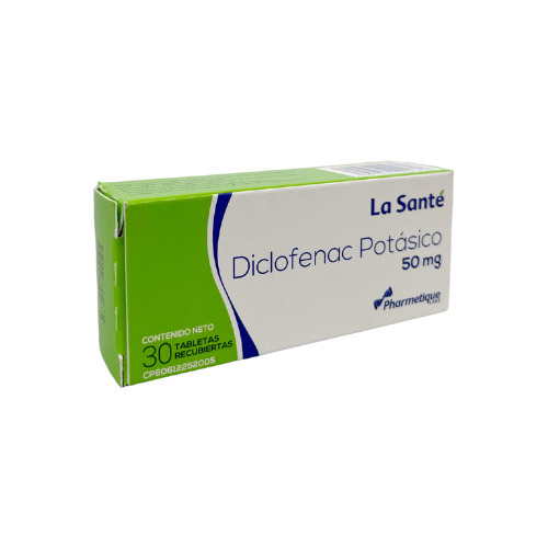 Diclofenac Potasico 50 Mg Elter X 30 Tab