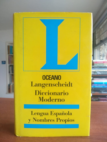 Diccionario Moderno Lengua Española Y Nombres Propios