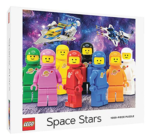 Quebra-cabeça Lego Space 1000 Peças Para Jogar Em Família E
