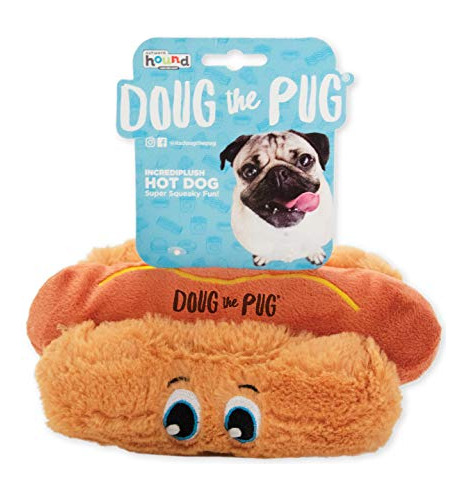 Doug The Pug By Incrediplush Hot Dog Hot Squeaky Pelush...