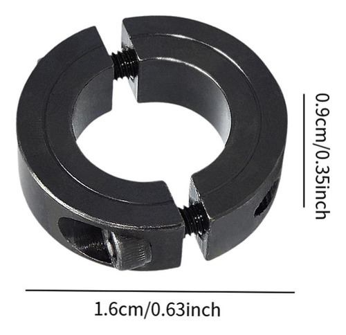 Cerrada De Collar Del Eje De Acero Diámetro Interno 6 Mm