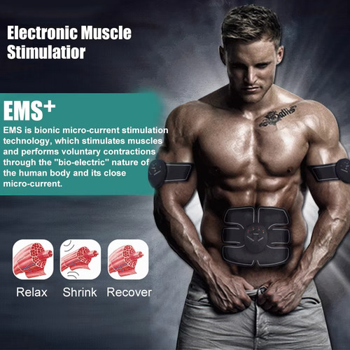 Electro Estimulador Muscular Brazos Piernas Abdomen