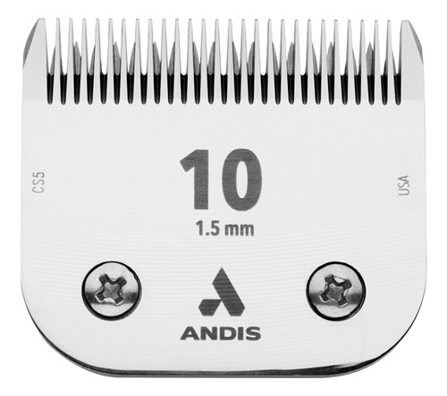 Cuchilla De Repuesto Andis Acero Inoxidable 10 Ultra Edge