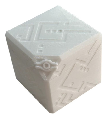 Deck Box Millennium Cube Yugioh! Color Blanco Millennium Cube Inglés