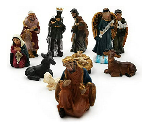 Juegos De Natividad Para Navidad, 11 Piezas/set Cristo Nacim