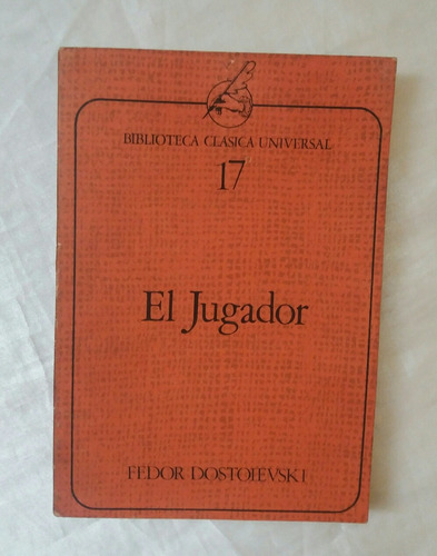 El Jugador Fedor Dostoievski Libro Original 1969