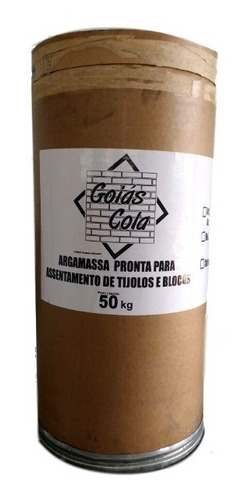 Argamassa Polimérica 50kg Goiás Cola