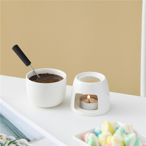 Calentador De De Cerámica, Olla Para Fondue, Vela Para Té,