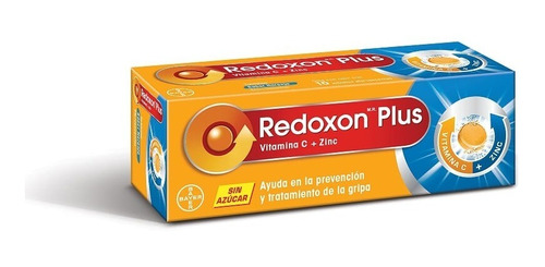 Redoxon Plus Vitamina C + Zinc C/10 Tabletas Efervescentes