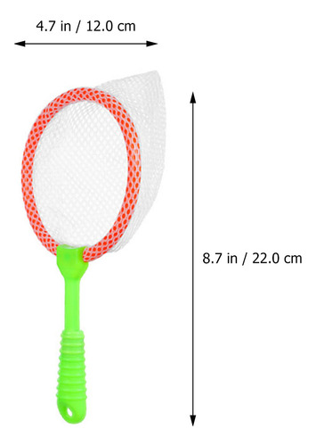 25×red Pesca Infantil Para Playa Con Atrapamariposas, 25 Uni