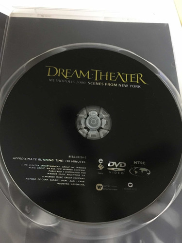 Dvd Original Dream Theater Metrópolis 2000
