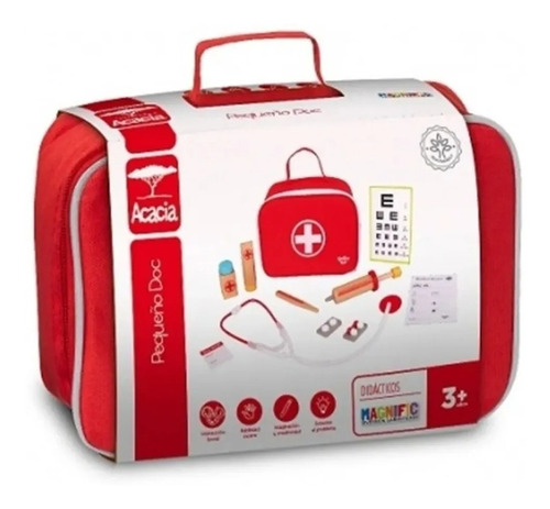 Valija De Doctor Bolso Medico Magnific Con Accesorios