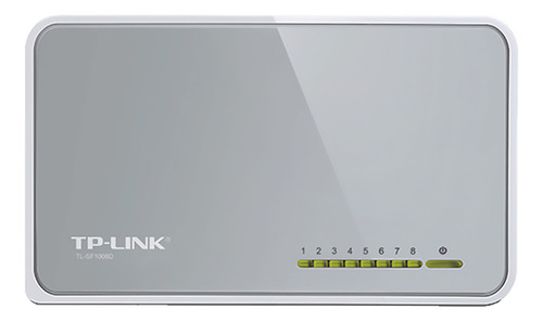 Tp-link Switch Tl-sf1008d Con 8 Puertos De 10/100mbps