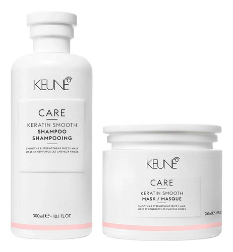  Kit Care Keratin Smooth Shampoo + Máscara - Keune