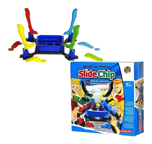 Slide Chip Juego Lanza Fichas Ct Plumitaa 19006 Kuky