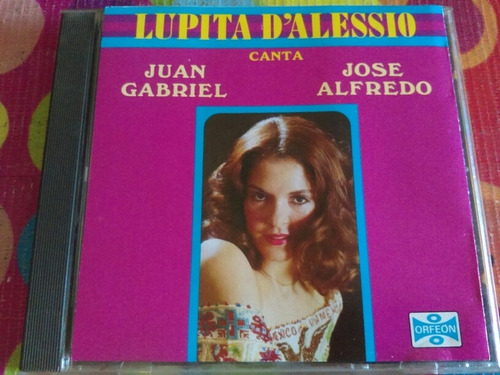 Lupita Dalessio Cd Canta Juan Gabriel Y José Alfredo R