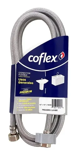 Manguera Coflex Para Lavabo Fregadero 1 Metro Largo Original | MercadoLibre