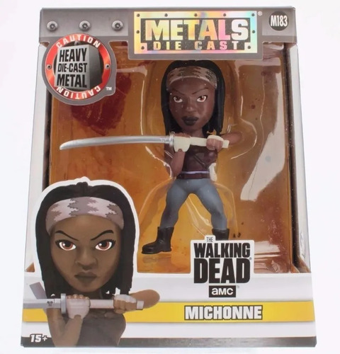 Figura Michonne The Walking Dead Metals Die Cast