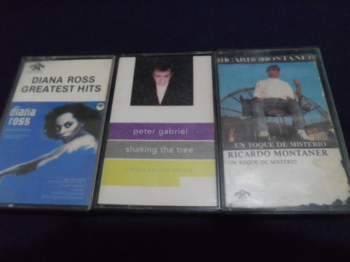 Casettes Diana Ross, Peter,montaner,originales Precio Varios