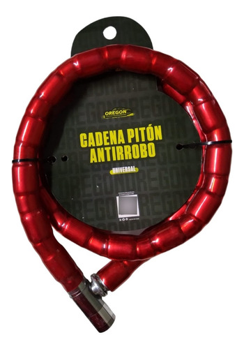 Cadena Linga Articulada Para Moto Candado Piton Motoscba P