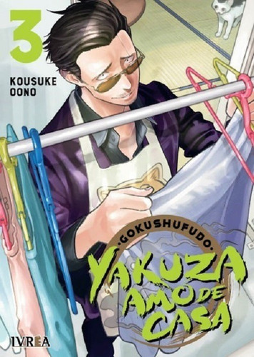 Manga, Gokushufudo: Yakuza Amo De Casa Vol. 3 / Ivrea
