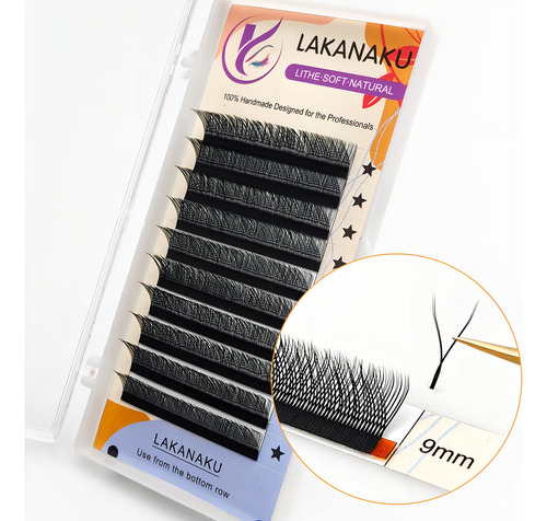 Cílios Y Lakanaku Mix (8-12mm) - Volume Brasileiro