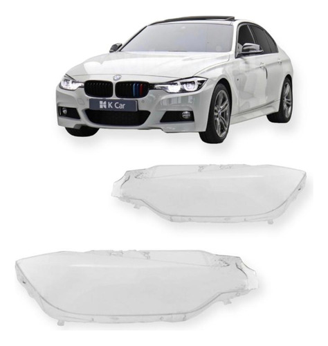 Lente Acrilico Optica Bmw Serie 3 F30 F35 16 17 18 19 20