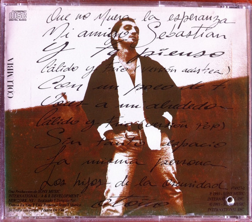 Franco De Vita. Voces A Mi Alrededor. Cd Original, Usado
