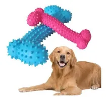 Comprar Juguete De Hueso De Perro Para Mascotas, Mordedor Con Púas 