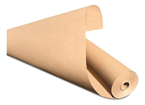 Rollo De Papel Kraft Marrón Reciclado De Fabricación...