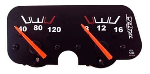 Relógio Marcador Temperatura/volts Bandeirante 03/85 A 02/90