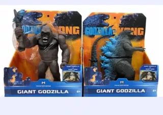 Muñecos King Kong Vs Godzilla X2 Envio Grtiss