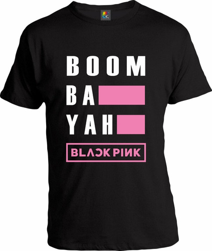 Remera Black Pink 2 - Ok Creativo