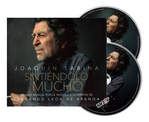 Joaquin Sabina Sintiendolo Mucho Importado 2 Discos Cd Versión del álbum Estándar