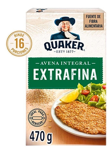 Avena Quaker Integral Extrafina 470 Grs