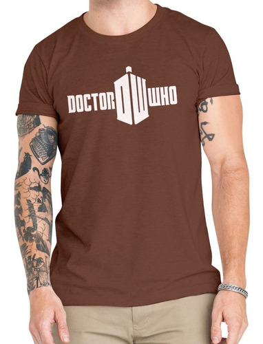 Polera Doctor Who Serie Algodón 100% Orgánico Se3