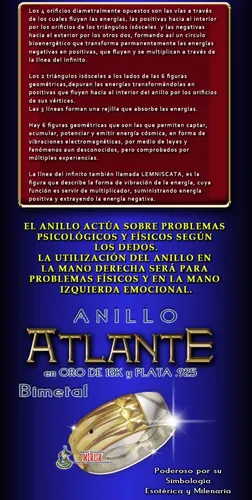Anillo atlante mano derecha hotsell